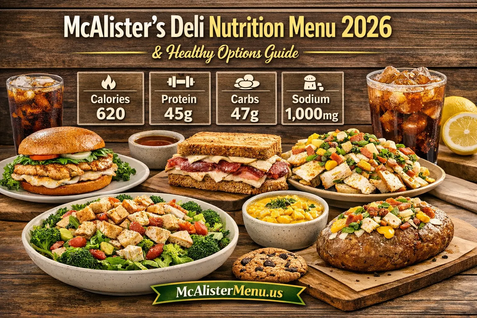 McAlister’s Deli Nutrition Menu 2026
